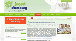 Desktop Screenshot of jogurt-domowy.pl